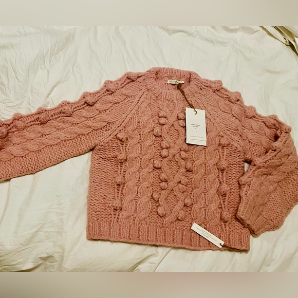 NWT Christy Dawn the Ricky Sweater in Dusty Rose size XS 🌷 🌹 🌸 - Picture 5 of 10